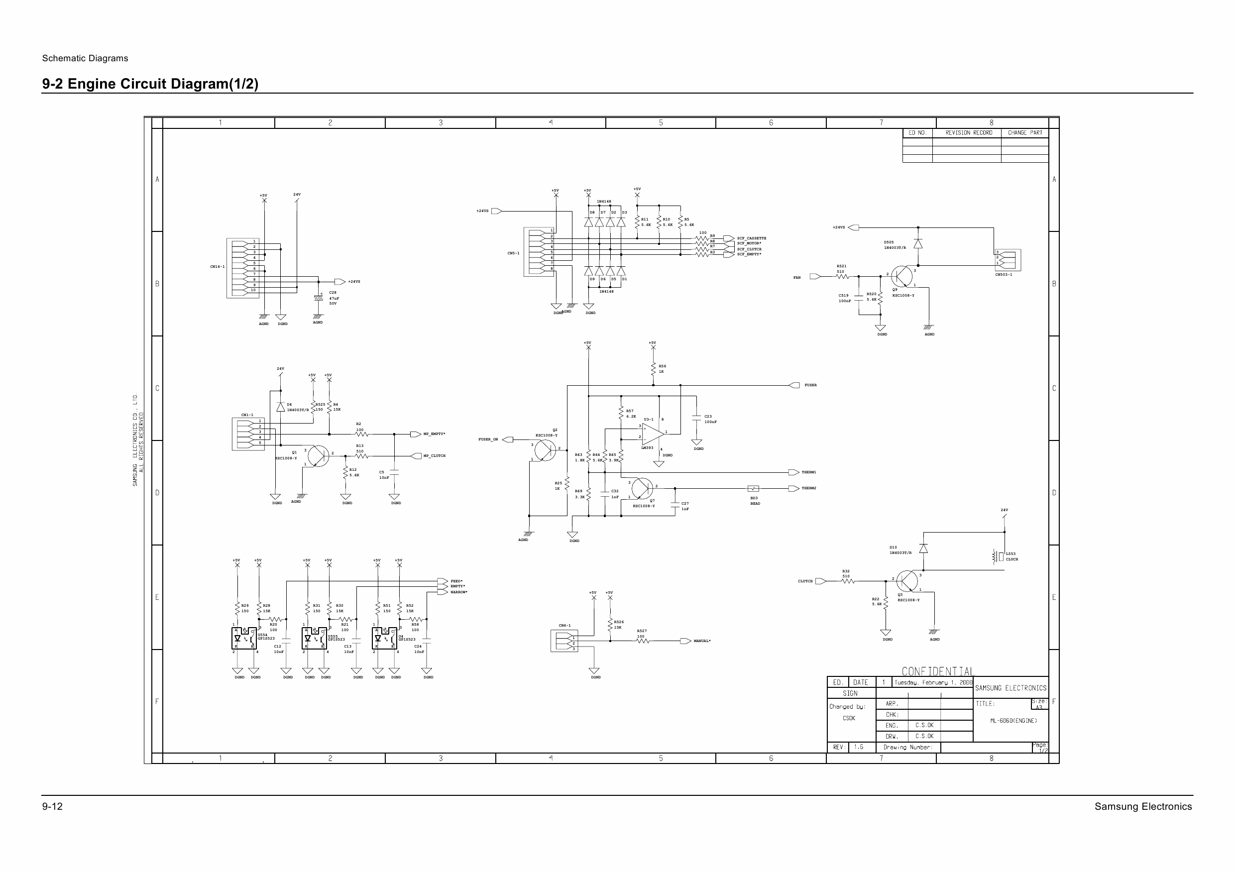 Samsung Laser-Printer ML-6060 6060N Parts and Service Manual-6